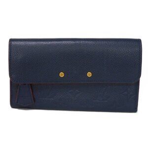 LOUIS VUITTON Navy Monogram Wallet